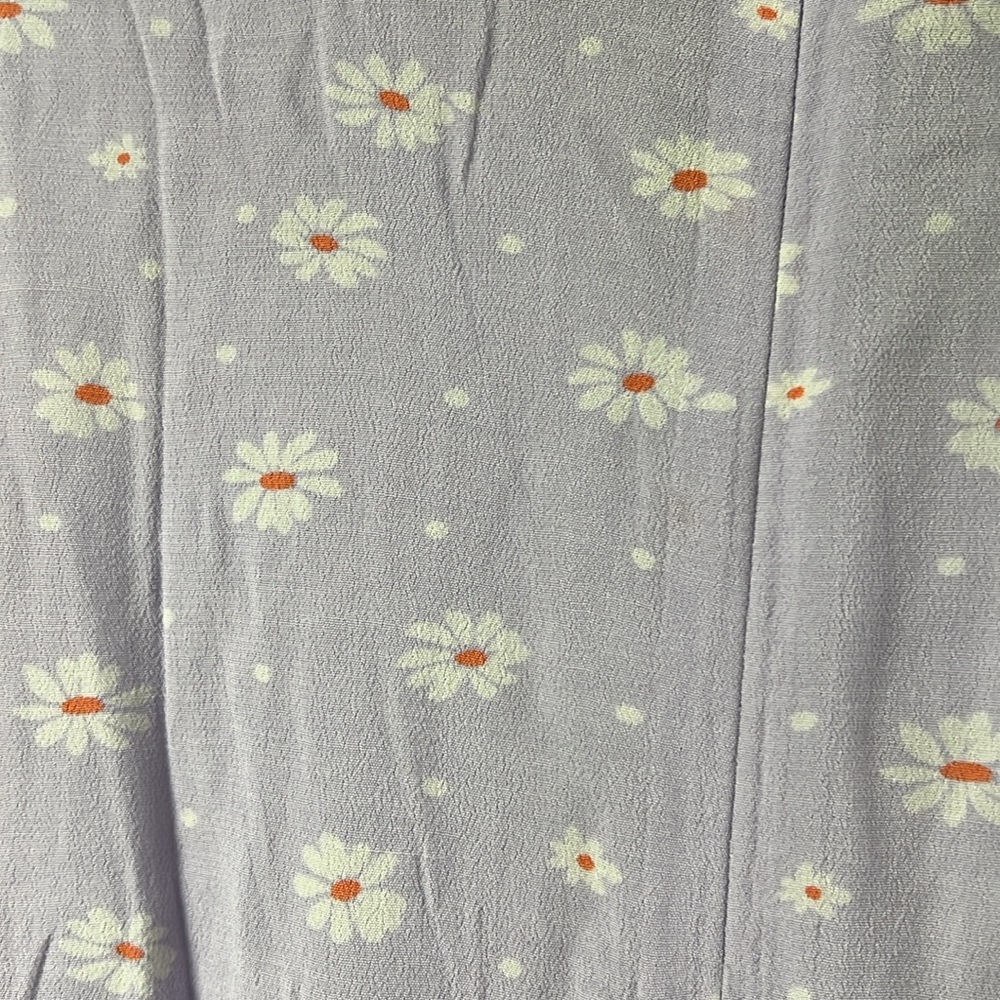 Ann Taylor Lavender Floral Print Blouse - Picture 5 of 5